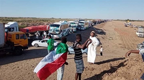 اغلاق الطريق بين السودان ومصر - ارشيفية