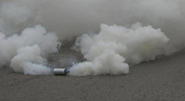 الغاز المسيل للدموع