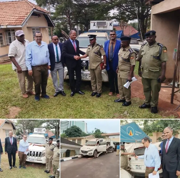 السفارة السودانية بكمبالا تستلم سيارات منهوبة بعد عام ونصف من احتجازها لدى الإنتربول