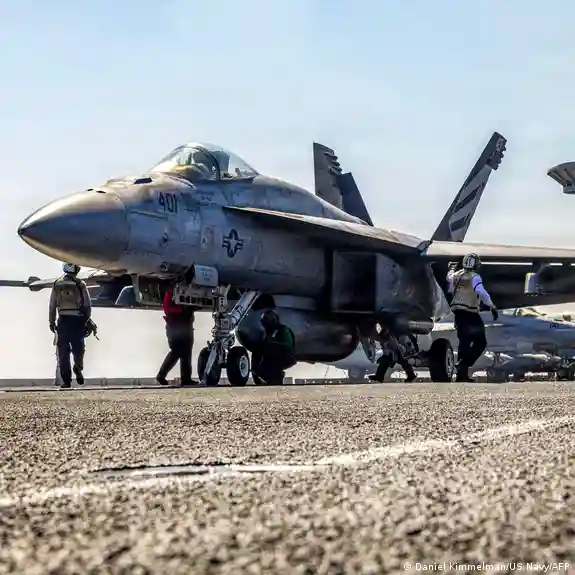 مقاتلات أمريكية في الشرق الأوسط